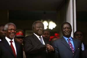 Kibaki Takes His Bride